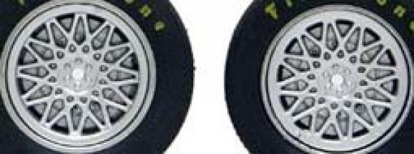 Slot.it Felgeneinsatz 4Stück für PA 17/24 PA45